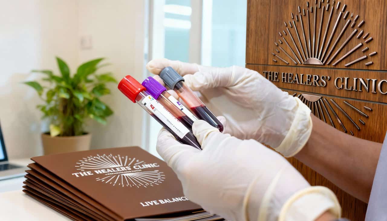Blood Sample Analysis Healers Clinic Laboratory Testing Integrative Health - integrative healthcare treatment at Healers Clinic Dubai